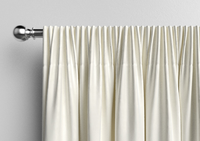 Odessa Velvet, Ivory - Made to Measure Curtains - Image 9
